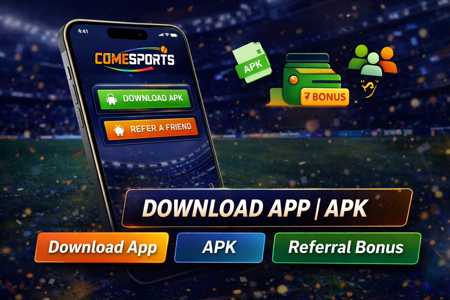 Boom 11 app promotion artwork